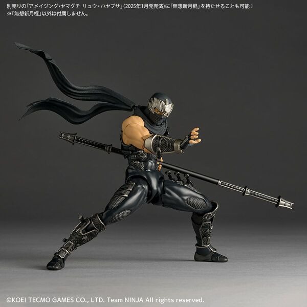 [With Bonus] Revoltech Amazing Yamaguchi Ryu Hayabusa - Ninja Gaiden 3: Razor's Edge By Kaiyodo