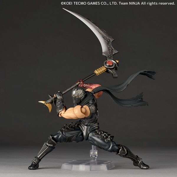 [With Bonus] Revoltech Amazing Yamaguchi Ryu Hayabusa - Ninja Gaiden 3: Razor's Edge By Kaiyodo