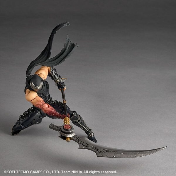 [With Bonus] Revoltech Amazing Yamaguchi Ryu Hayabusa - Ninja Gaiden 3: Razor's Edge By Kaiyodo