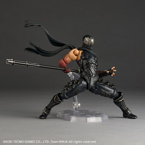 [With Bonus] Revoltech Amazing Yamaguchi Ryu Hayabusa - Ninja Gaiden 3: Razor's Edge By Kaiyodo
