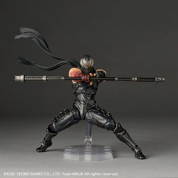 [With Bonus] Revoltech Amazing Yamaguchi Ryu Hayabusa - Ninja Gaiden 3: Razor's Edge By Kaiyodo