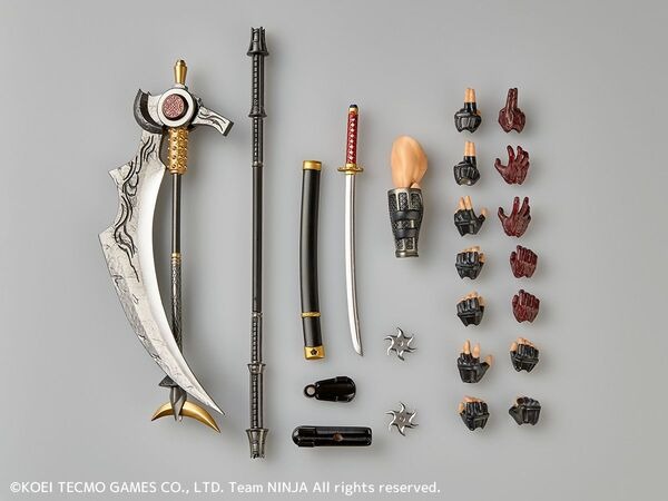 [With Bonus] Revoltech Amazing Yamaguchi Ryu Hayabusa - Ninja Gaiden 3: Razor's Edge By Kaiyodo