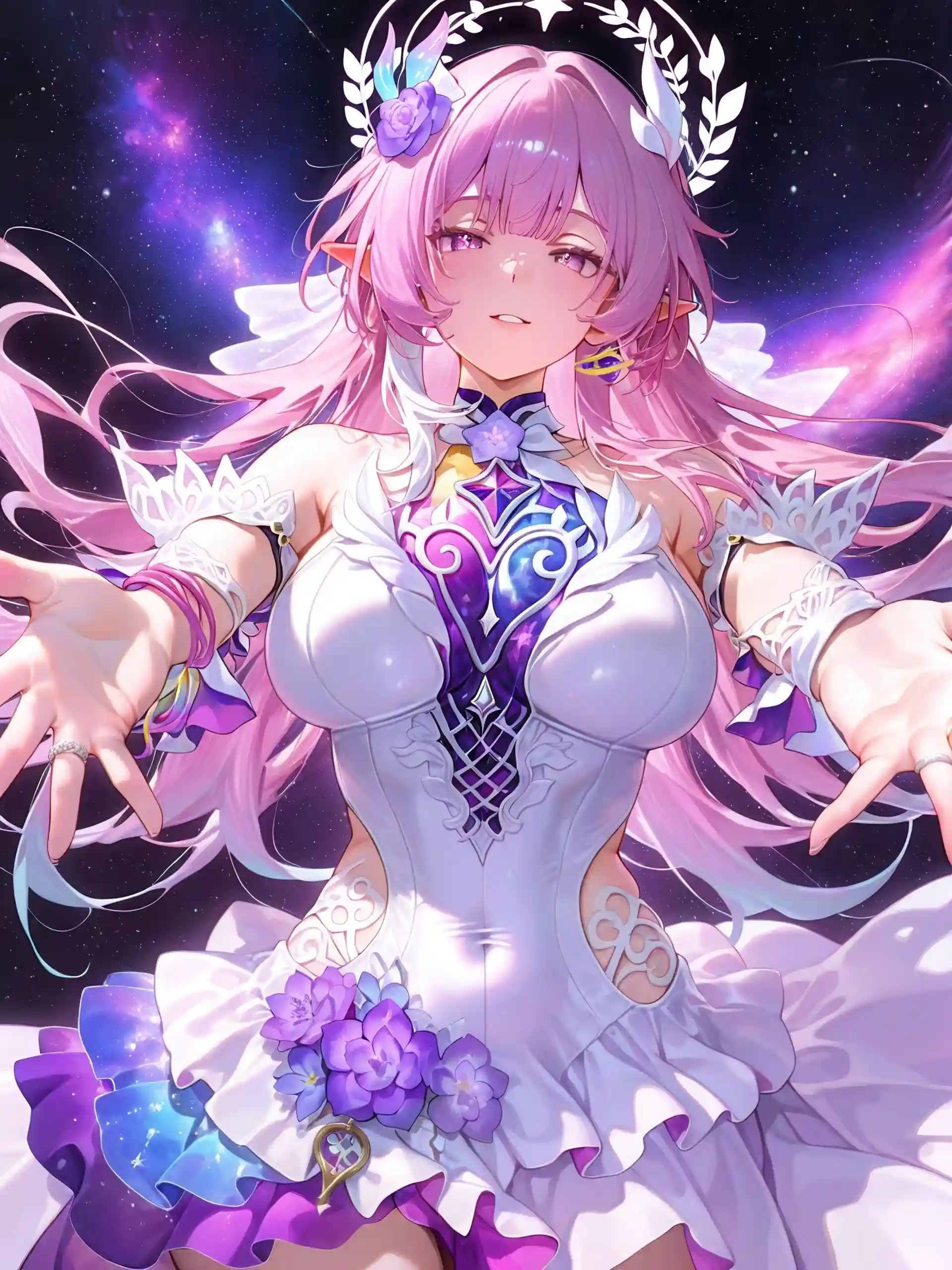 AI Anime Digital Comic Cyrene - Honkai Star Rail R18 NSFW Bundle - 133 Ultra HD Lewd Images Pack (English & Chinese Language)