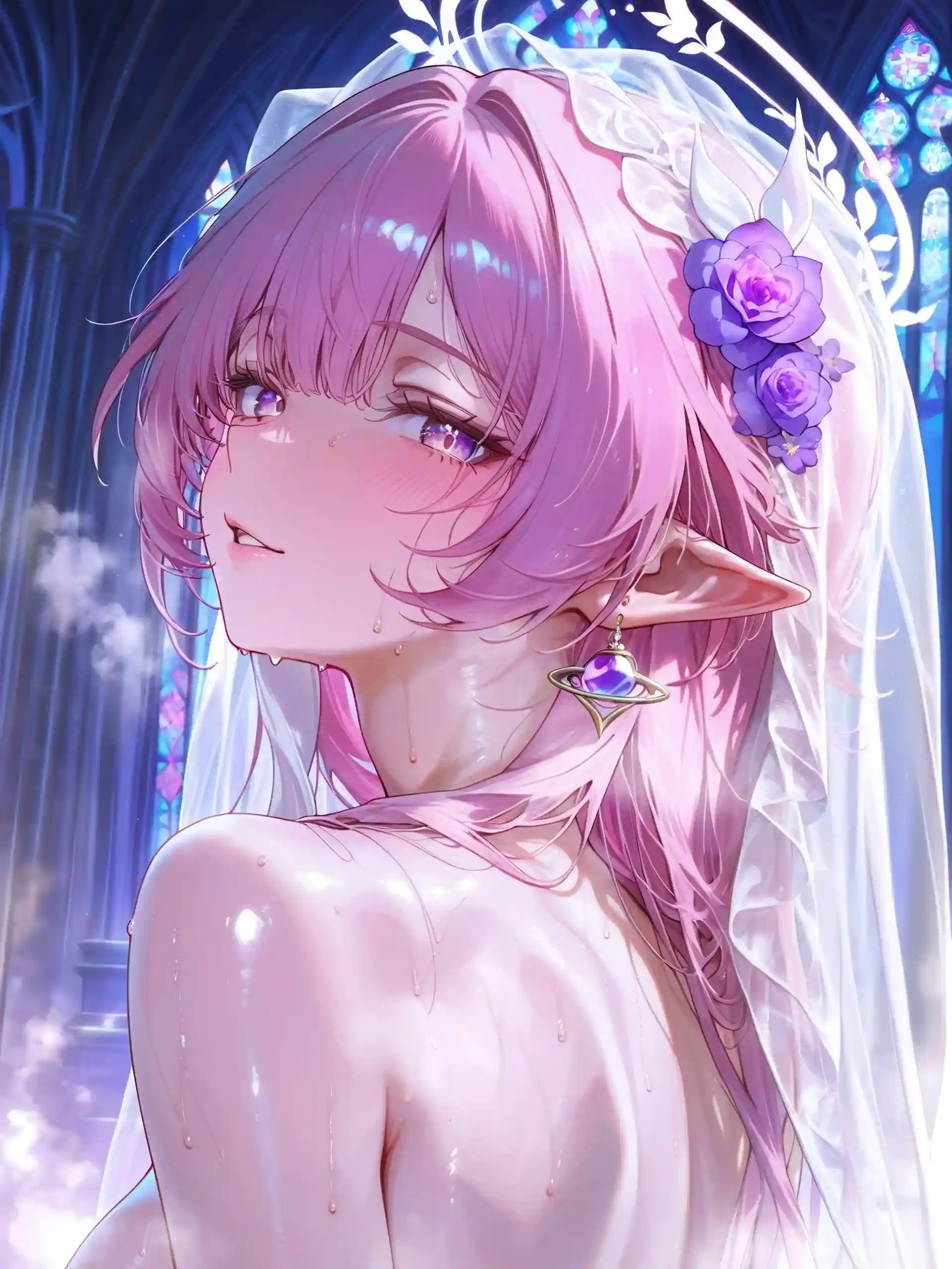 AI Anime Digital Comic Cyrene - Honkai Star Rail R18 NSFW Bundle - 150 Ultra HD Lewd Images Pack (English & Chinese Language)