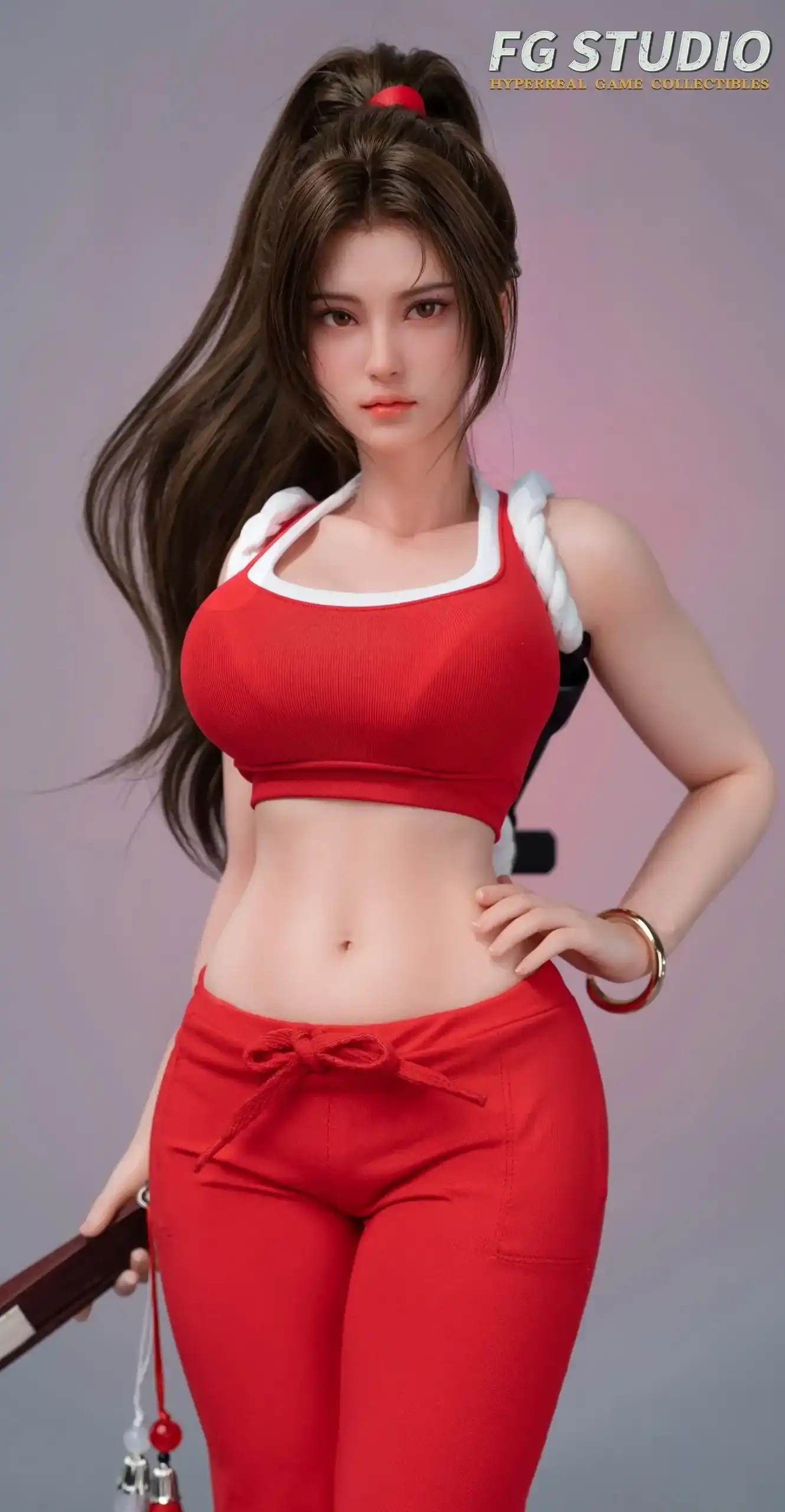 [Cast-Off] Silicone Action Figure Shiranui Mai (62cm) - The King Of Fighters By FG Studio