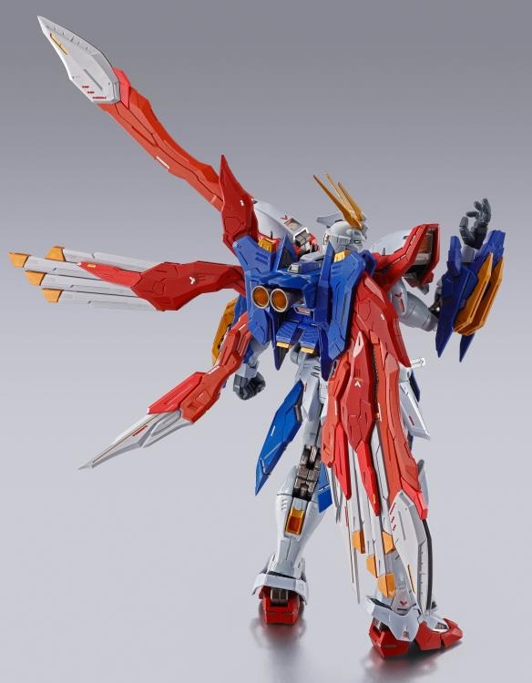Mobile Fighter God Gundam Metal Build Burning Gundam (Burning Gundam Second Ver.) Action Figure By Bandai Spirits