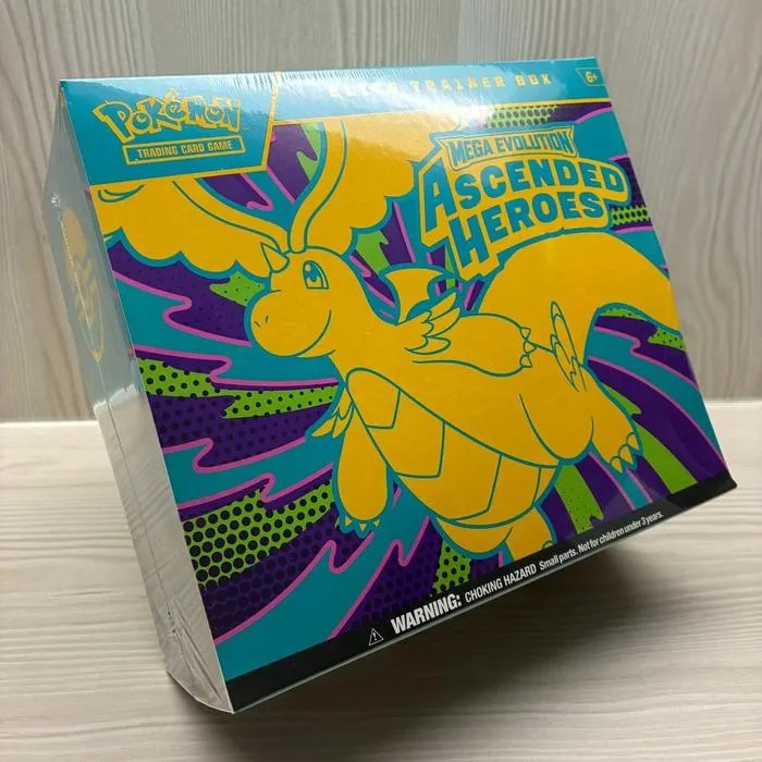 Original Pokémon TCG Mega Evolution Ascended Heroes Elite Trainer Box - ETB