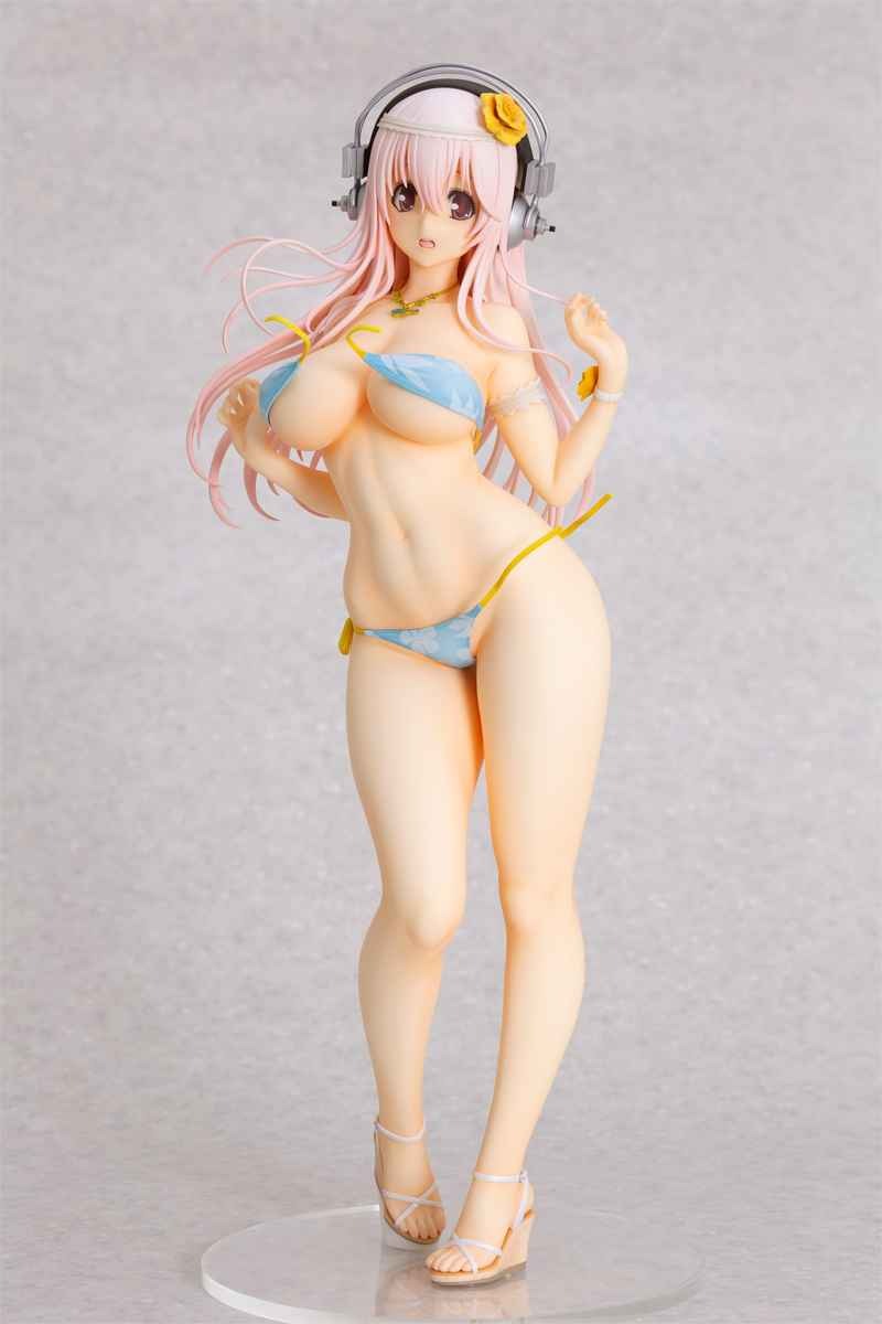 Scaled Figure 1/4.5 Super Sonico - Summer Vacation Ver. Super Sonico (Re-Release) By Orchid Seed