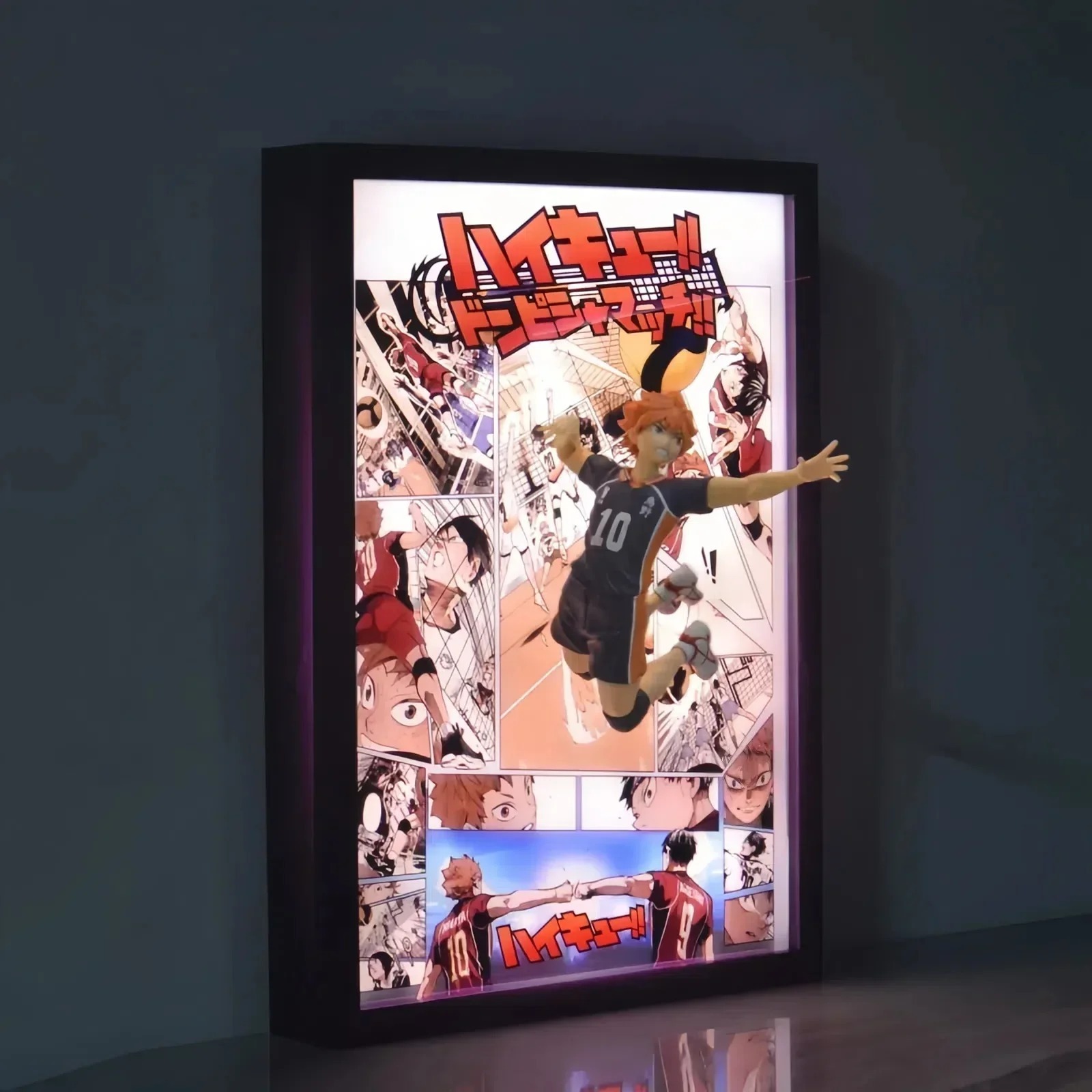Shoyo Hinata Break out of the comics 3D stereoscopic Led Light Art Ver. - Haikyuu!!