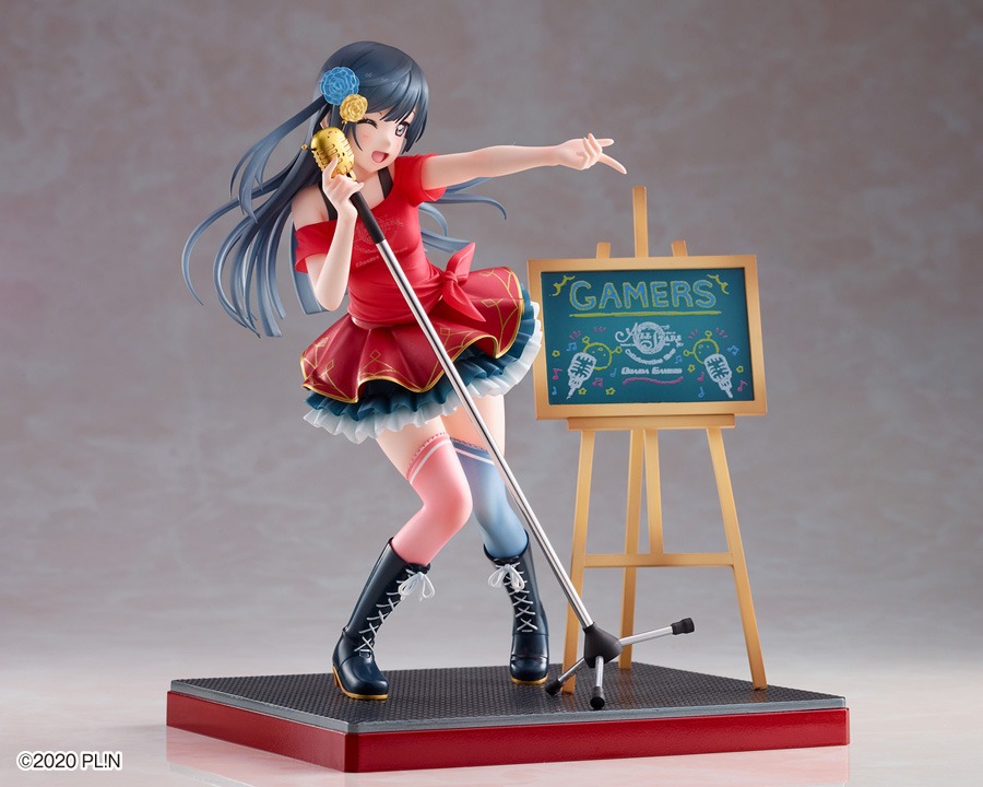 Dream Tech Scaled Figure 1/7 Yuki Setsuna - ODAIBA Gamers Sign Board Girl Ver. Love Live! Nijigasaki High School Idol Club By Wave