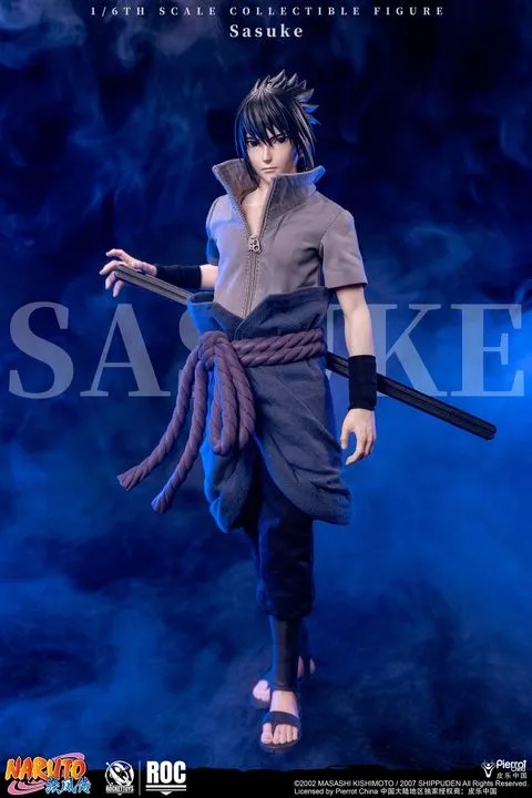 Action Figure 1/6 Uchiha Sasuke ROC017 Naruto Shippuden By Rocket Toys