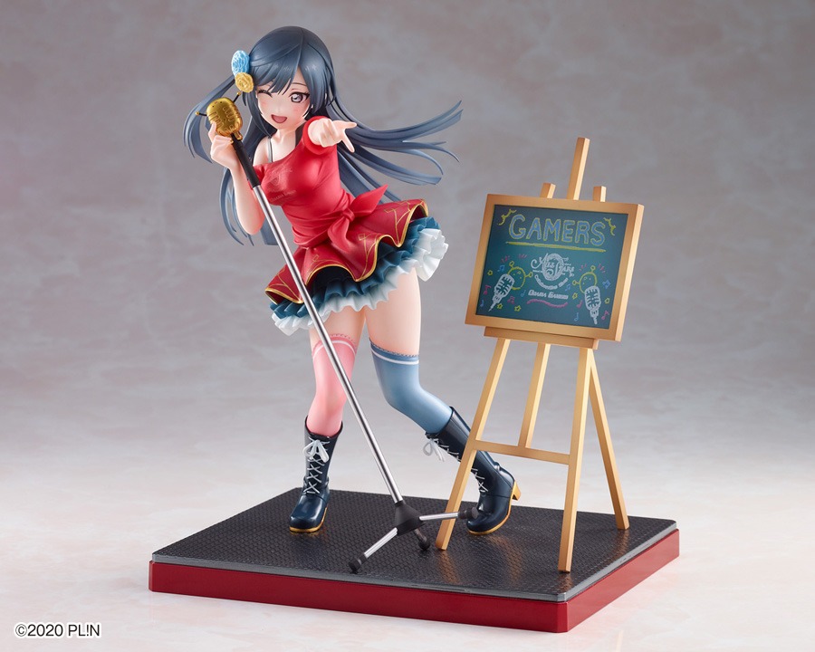 Dream Tech Scaled Figure 1/7 Yuki Setsuna - ODAIBA Gamers Sign Board Girl Ver. Love Live! Nijigasaki High School Idol Club By Wave