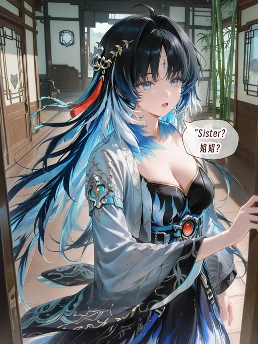 AI Anime Digital Comic Yangyang - Wuthering Waves R18 NSFW Bundle - 230 Ultra HD Lewd Images Pack (English & Chinese Language)