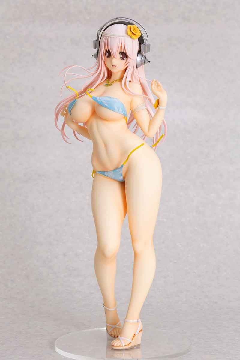 Scaled Figure 1/4.5 Super Sonico - Summer Vacation Ver. Super Sonico (Re-Release) By Orchid Seed