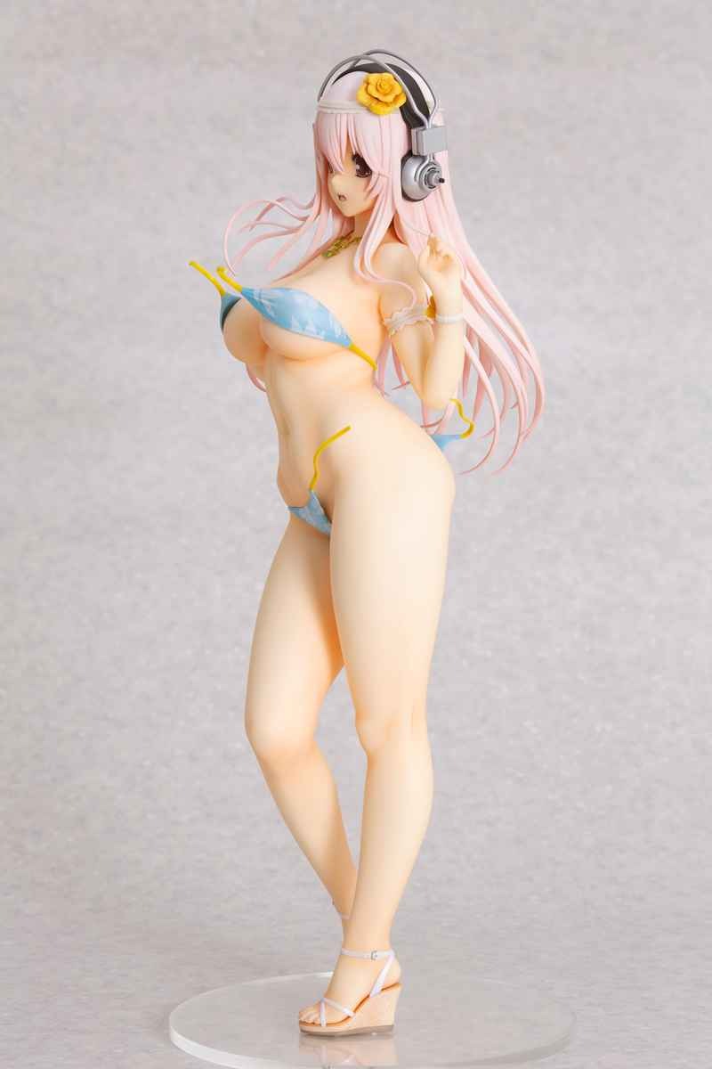 Scaled Figure 1/4.5 Super Sonico - Summer Vacation Ver. Super Sonico (Re-Release) By Orchid Seed