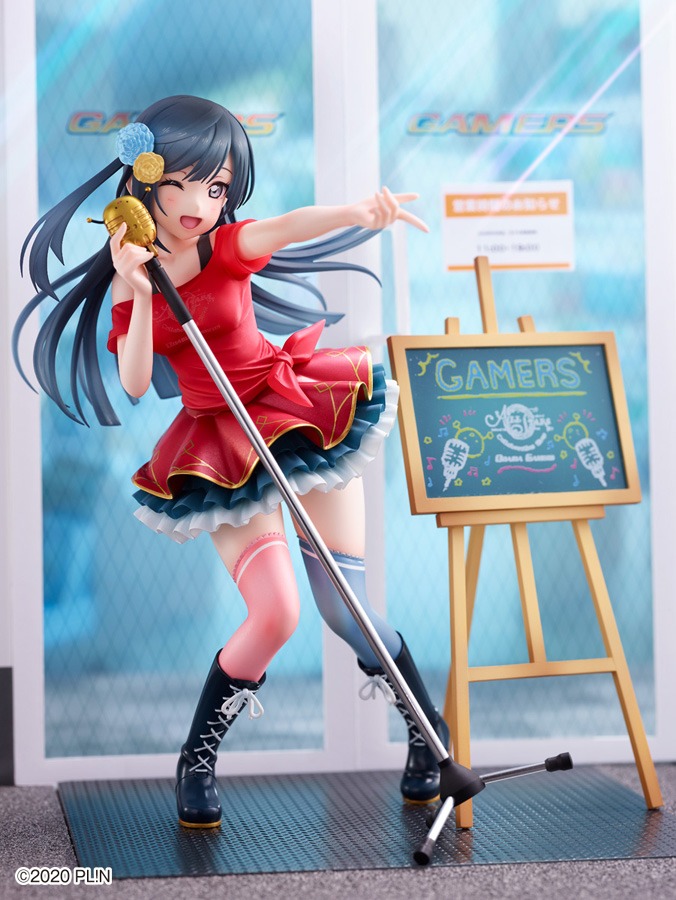 Dream Tech Scaled Figure 1/7 Yuki Setsuna - ODAIBA Gamers Sign Board Girl Ver. Love Live! Nijigasaki High School Idol Club By Wave
