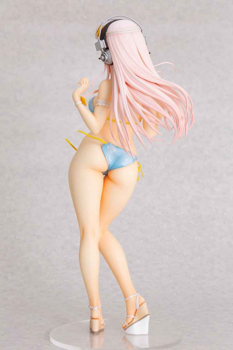 Scaled Figure 1/4.5 Super Sonico - Summer Vacation Ver. Super Sonico (Re-Release) By Orchid Seed