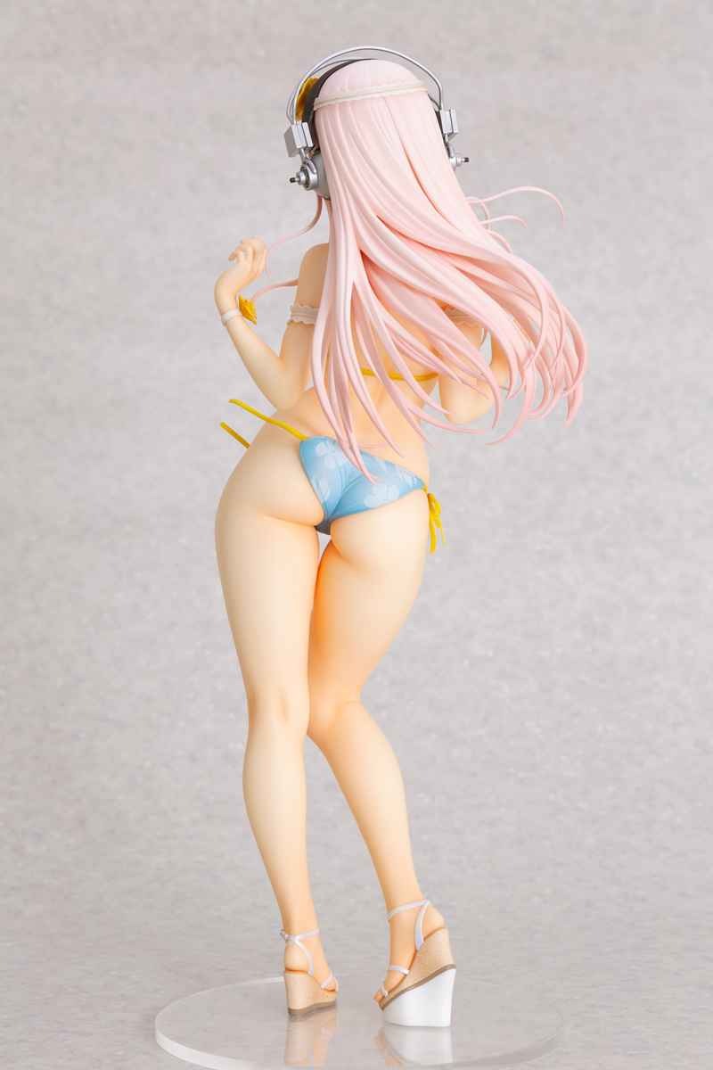 Scaled Figure 1/4.5 Super Sonico - Summer Vacation Ver. Super Sonico (Re-Release) By Orchid Seed