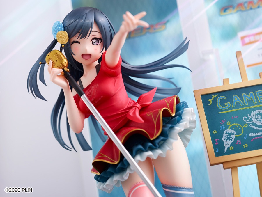Dream Tech Scaled Figure 1/7 Yuki Setsuna - ODAIBA Gamers Sign Board Girl Ver. Love Live! Nijigasaki High School Idol Club By Wave