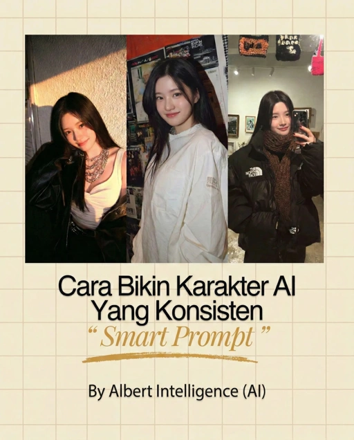 Image of Digital Ebook Cara Bikin Karakter AI Yang Konsisten