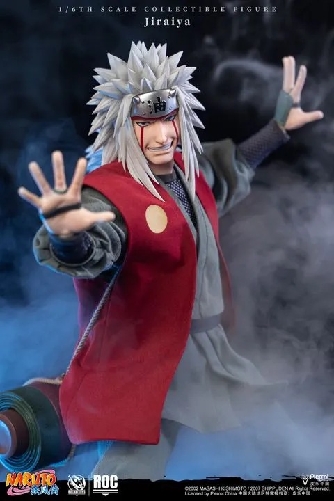 Action Figure 1/6 Jiraiya - Naruto Shippuden ROC019 By Rocket Toys