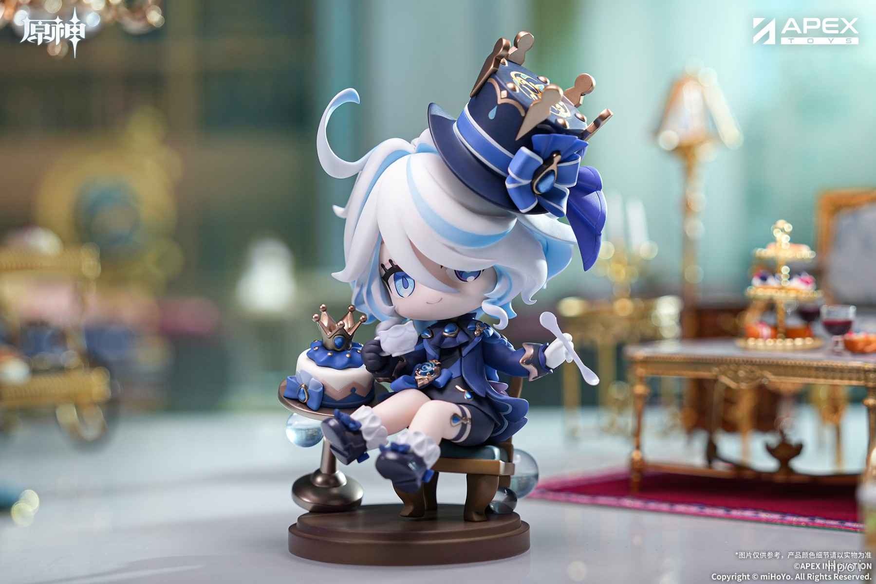 Mini Figure Q Version Furina - Sweet Afternoon Ode Ver. Genshin Impact (13cm) By APEX