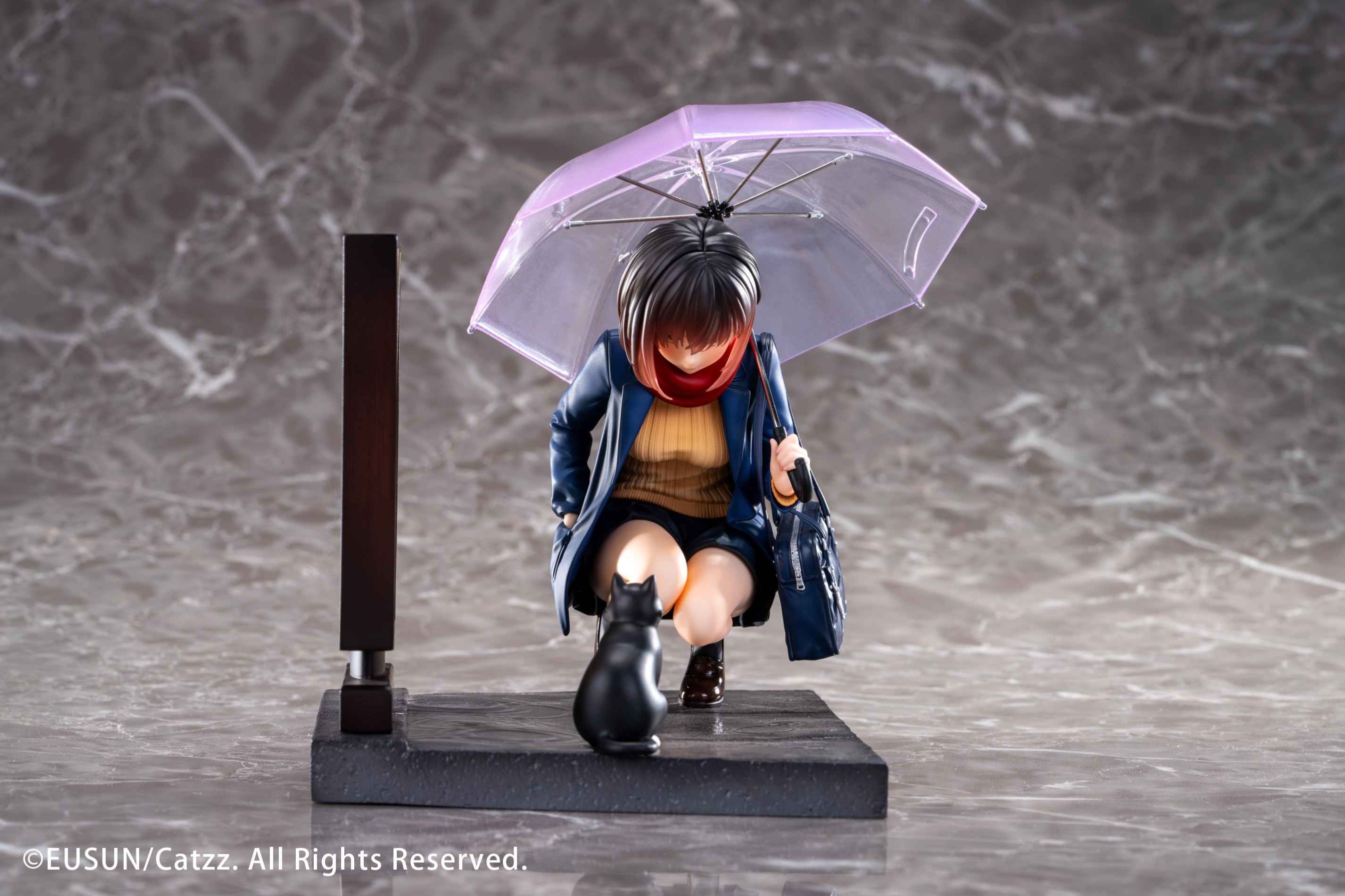 Scaled Figure 1/7 Rainy Days Girl - Illustration by Catzz By Eusun
