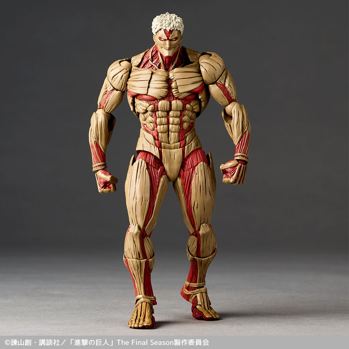 [With Bonus] Revoltech Amazing Yamaguchi Yoroi no Kyojin / Armored Titan - Shingeki no Kyojin By Kaiyodo