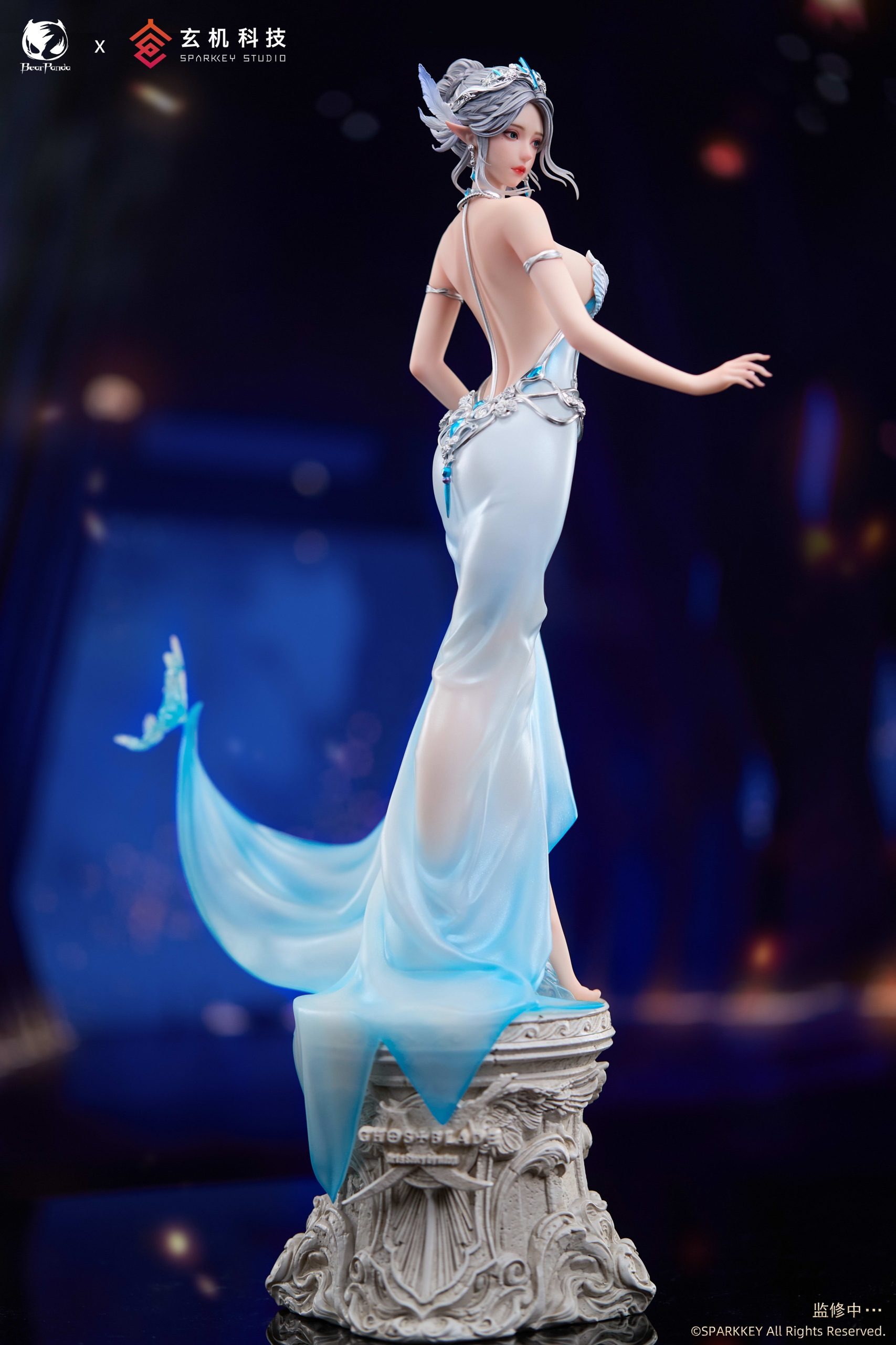 Scaled Figure 1/6 Princess Haiqinyan Yan Encounter Ver. - Ghostblade Illustration by wlop By BearPanda