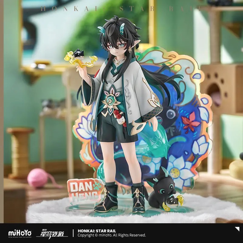 Non Scaled Figure Dan Heng Imbibitor Lunae - Little Cat Series Ver. Honkai: Star Rail (19cm) By RIBOSE