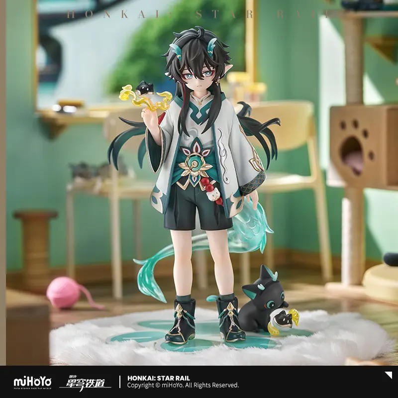 Non Scaled Figure Dan Heng Imbibitor Lunae - Little Cat Series Ver. Honkai: Star Rail (19cm) By RIBOSE