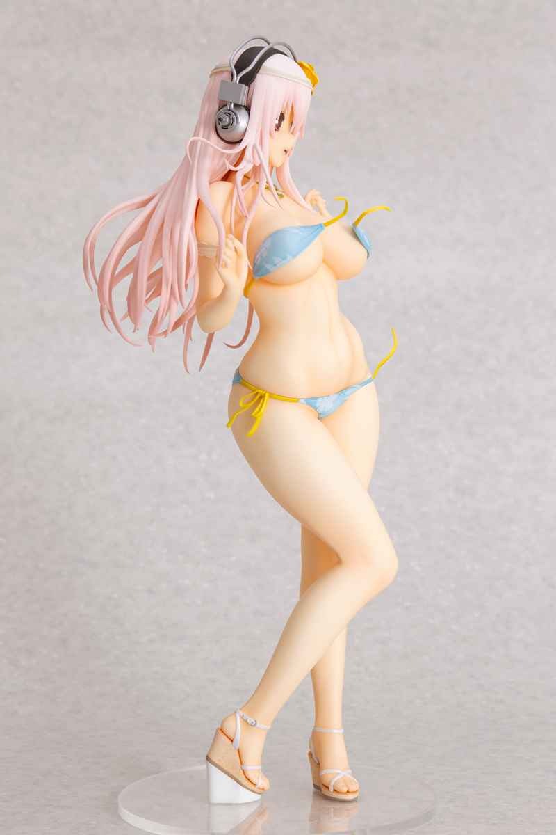 Scaled Figure 1/4.5 Super Sonico - Summer Vacation Ver. Super Sonico (Re-Release) By Orchid Seed