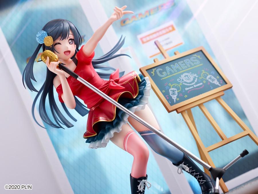 Dream Tech Scaled Figure 1/7 Yuki Setsuna - ODAIBA Gamers Sign Board Girl Ver. Love Live! Nijigasaki High School Idol Club By Wave