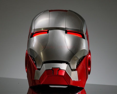 [READY STOCK LIMITED ITEM] Life Size Scaled 1/1 Iron-Man MK5 5.0 opening electric helmet By Hammer