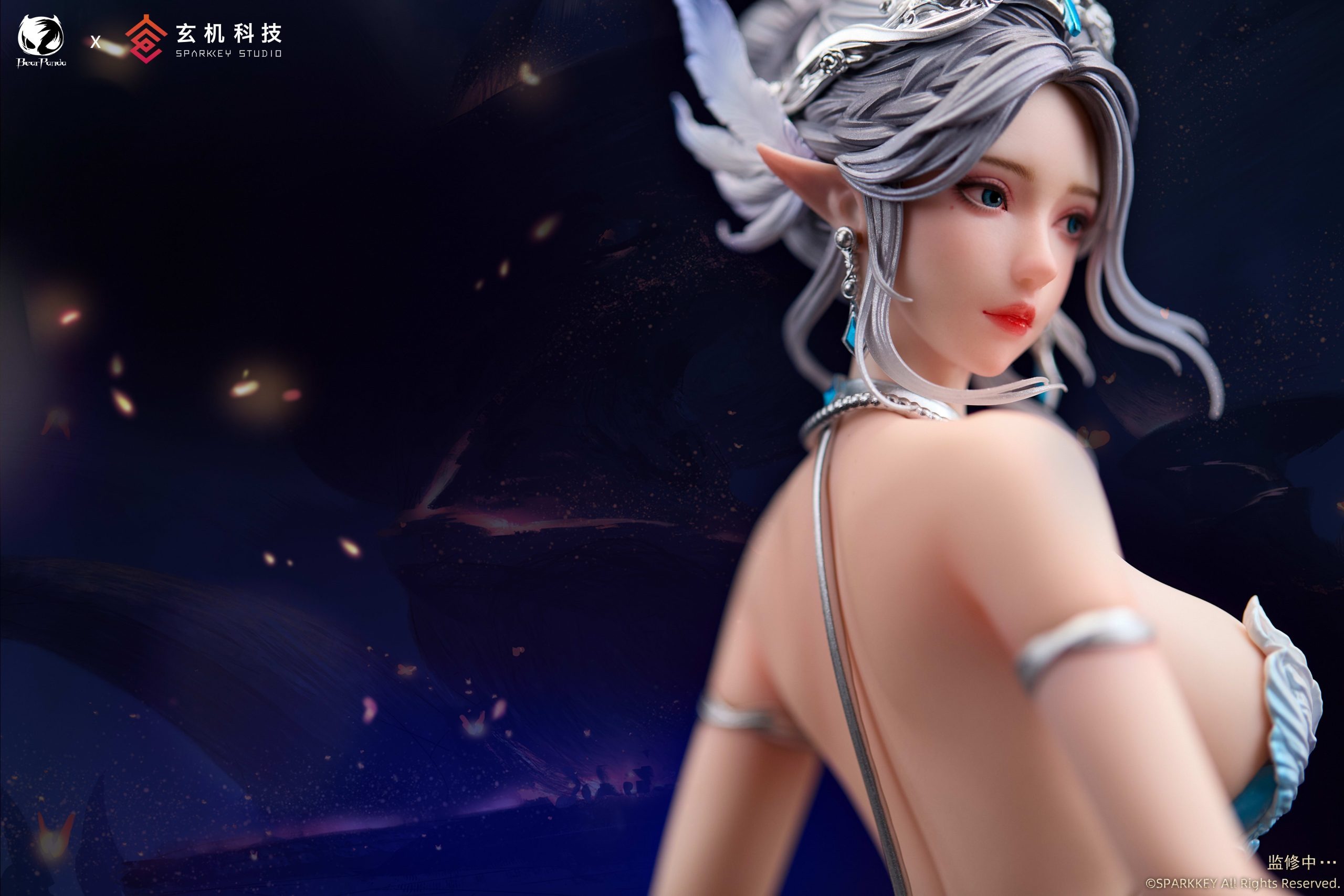 Scaled Figure 1/6 Princess Haiqinyan Yan Encounter Ver. - Ghostblade Illustration by wlop By BearPanda