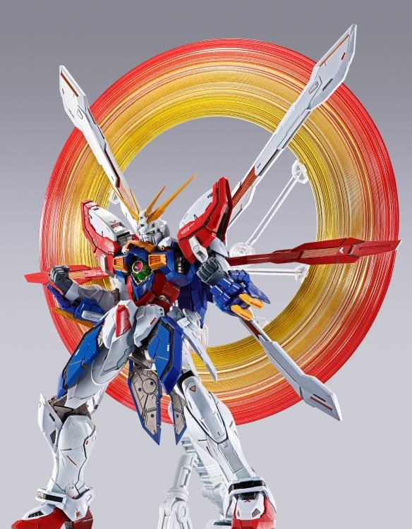 Mobile Fighter God Gundam Metal Build Burning Gundam (Burning Gundam Second Ver.) Action Figure By Bandai Spirits