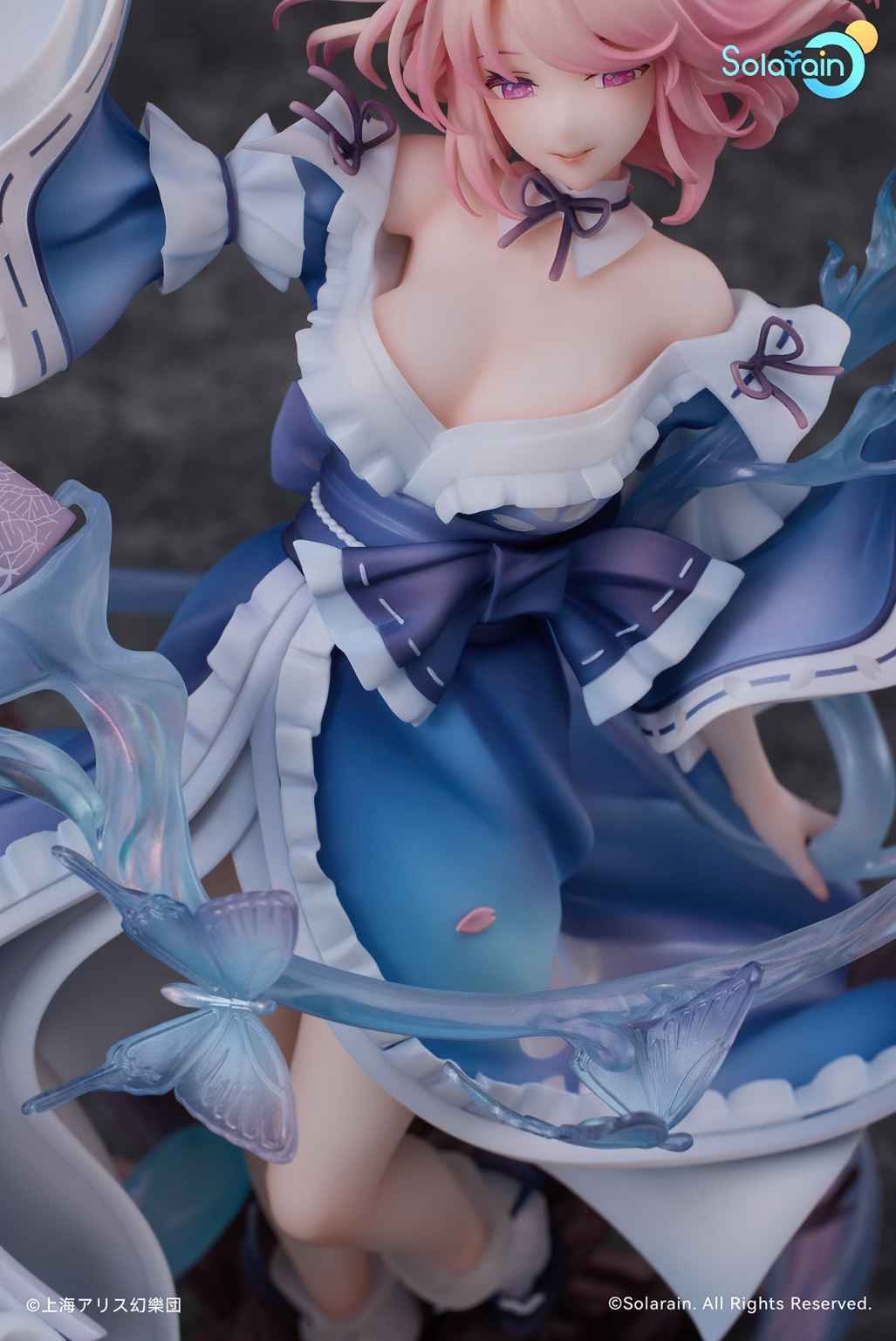 Scaled Figure 1/7 Saigyouji Yuyuko - Natural-Born Ghost Ver. Touhou Project By Solarain