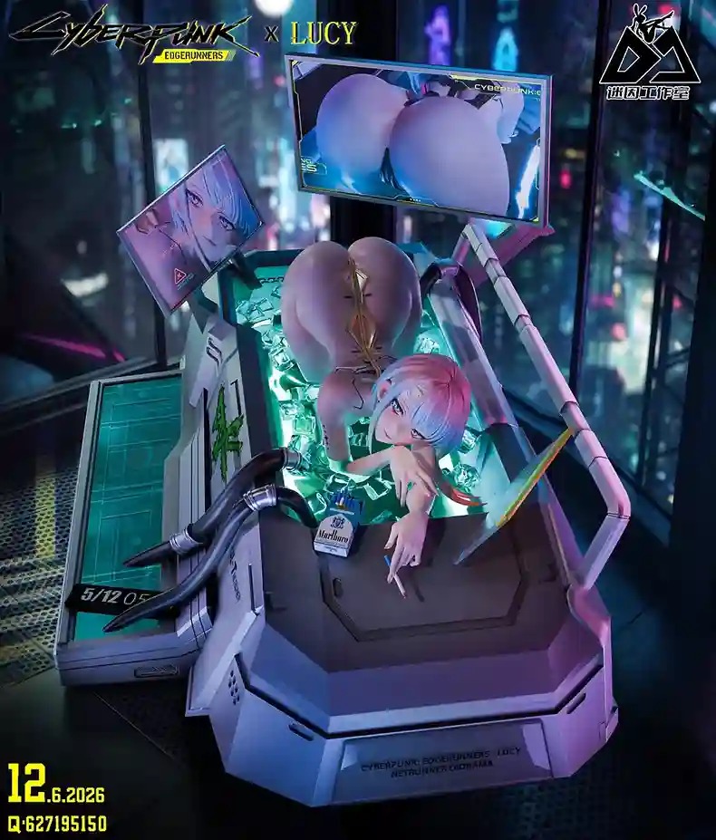 Scaled Figure 1/6 Lucy - Cyberpunk: Edgerunners By Miyin Studio