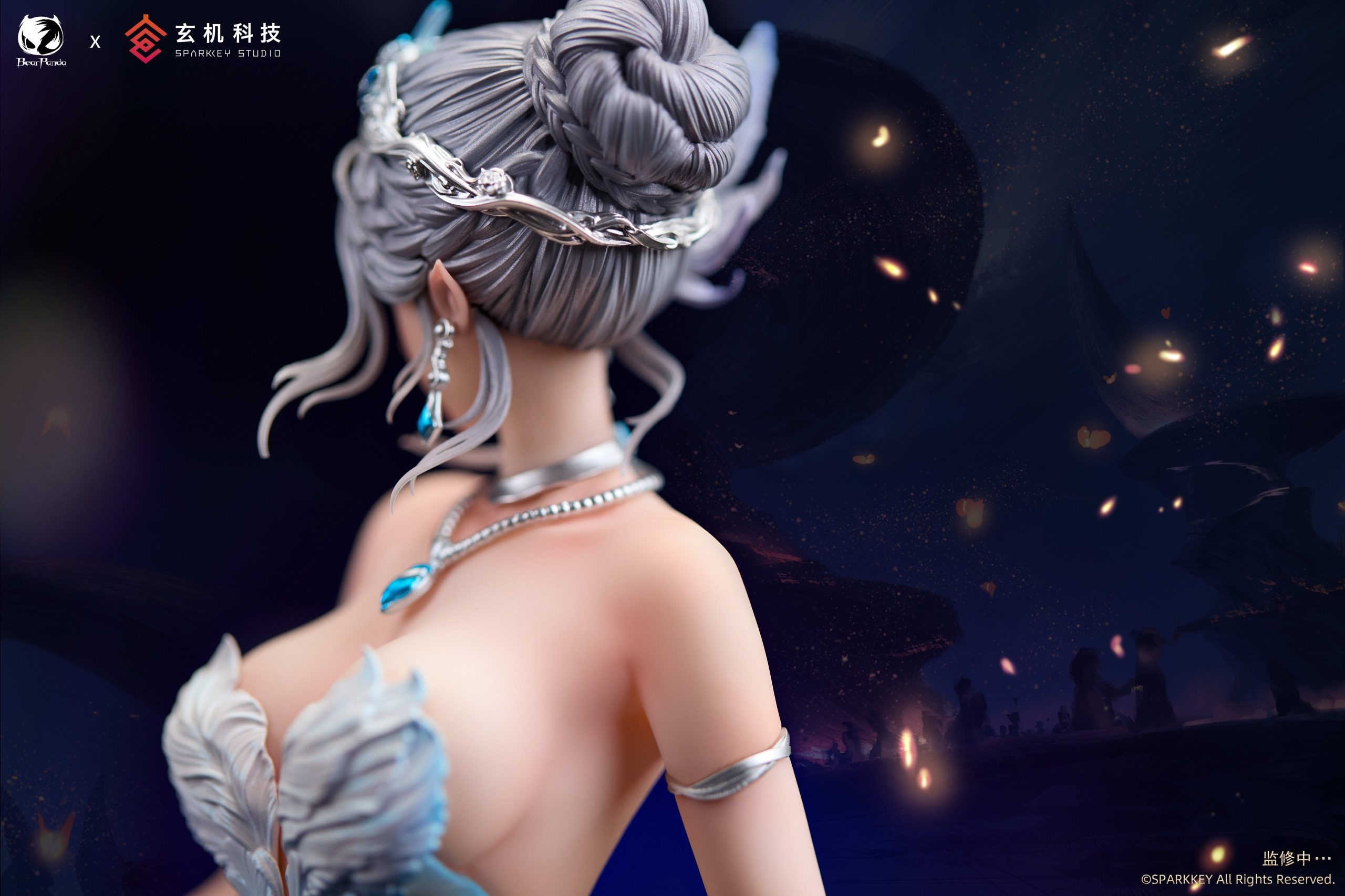 Scaled Figure 1/6 Princess Haiqinyan Yan Encounter Ver. - Ghostblade Illustration by wlop By BearPanda