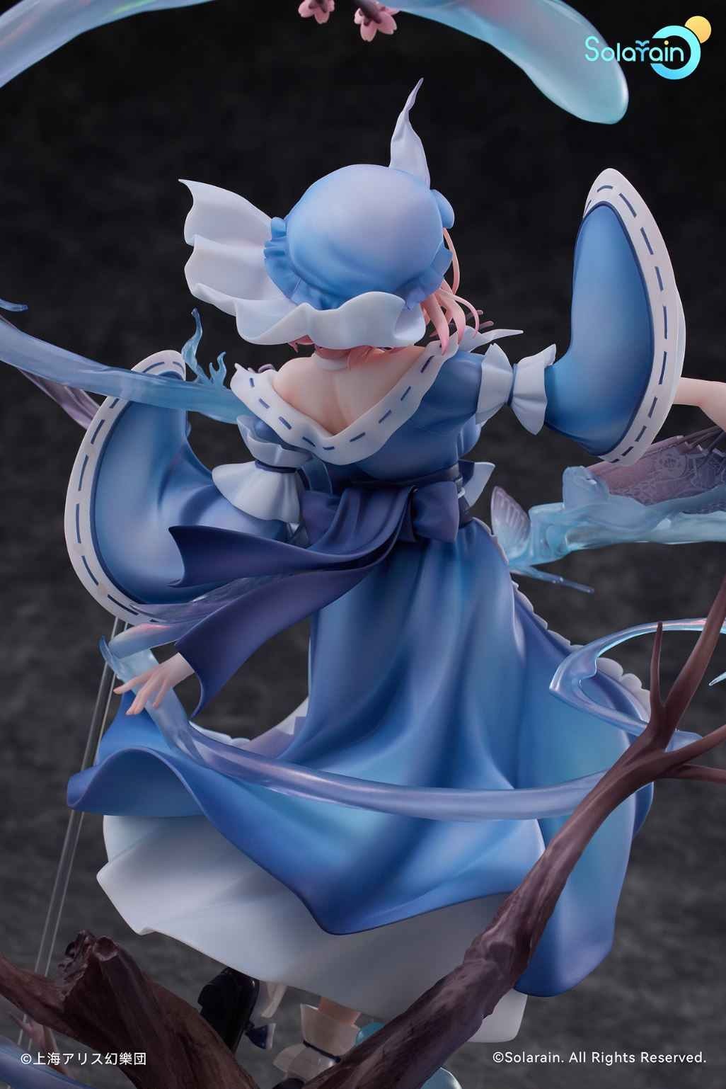 Scaled Figure 1/7 Saigyouji Yuyuko - Natural-Born Ghost Ver. Touhou Project By Solarain