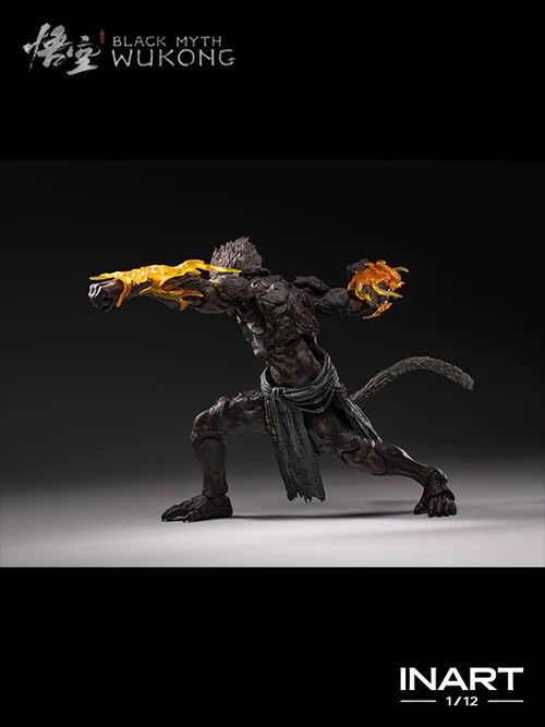 Action Figure 1/12 Stone Monkey - Black Myth : Wukong By INART