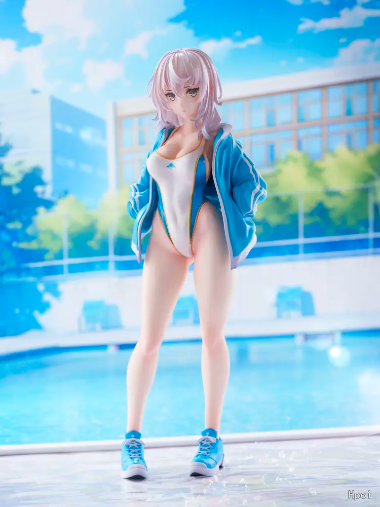 Scaled Figure 1/6 -Sakura- Komari Tsundere Swimming Pool Manager - Illustration by Kekemotsu By KoiKoi