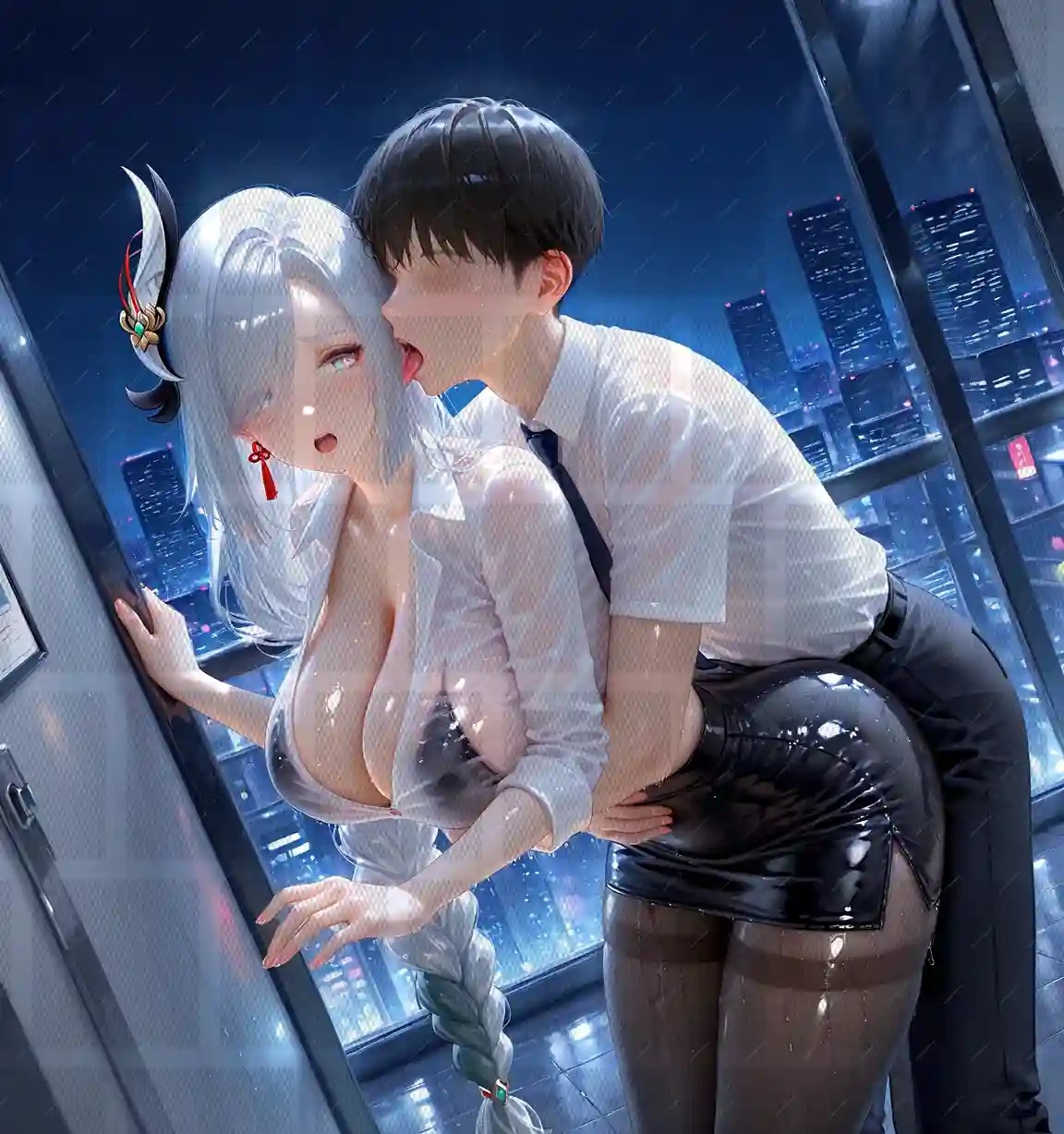 [With Bonus] Shenhe (Genshin Impact) – 142 Pcs Uncensored High-Res NSFW Images & 54s Bonus Video [No Watermark]