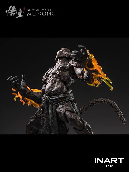 Action Figure 1/12 Stone Monkey - Black Myth : Wukong By INART