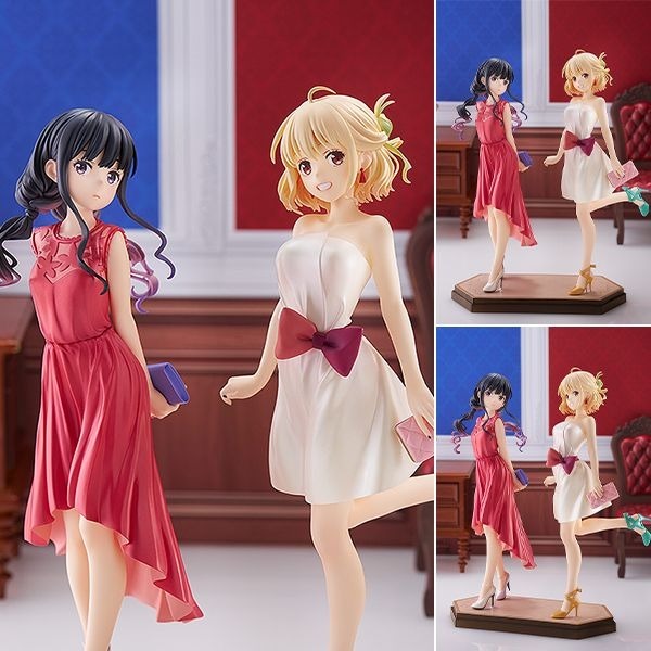Pop Up Parade L Figure Nishikigi Chisato & Inoue Takina - After Party Ver. Lycoris Recoil By Good Smile Company