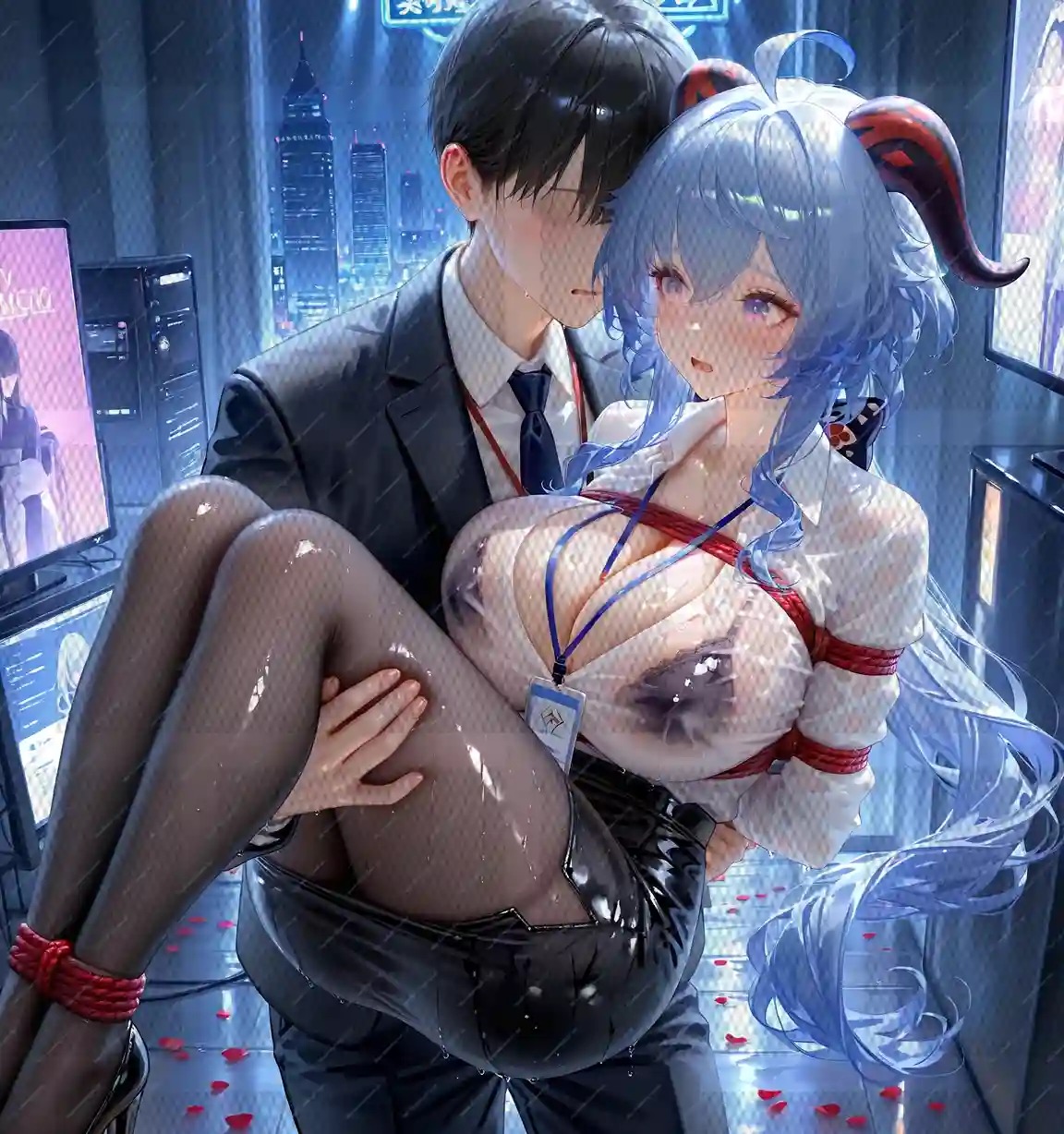 Ganyu (Genshin Impact) – 150 Pcs Uncensored High-Res NSFW Digital Art Collection [No Watermark]