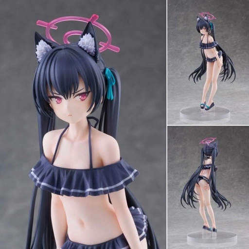 Image of Scaled Figure 1/7 Kuromi Serika - Mizugi Ver. Blue Archive By GOLDEN HEAD