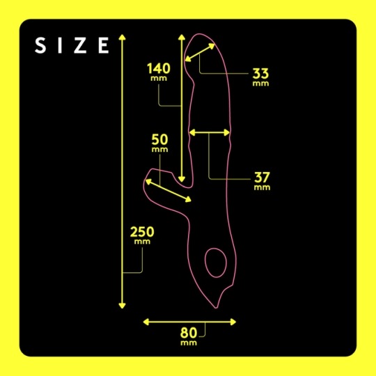 Double Scratch Clitoral and Vaginal Vibe Pink Vibrates vagina and sucks clitoris By W Scratch
