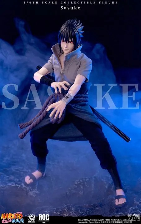 Action Figure 1/6 Uchiha Sasuke ROC017 Naruto Shippuden By Rocket Toys