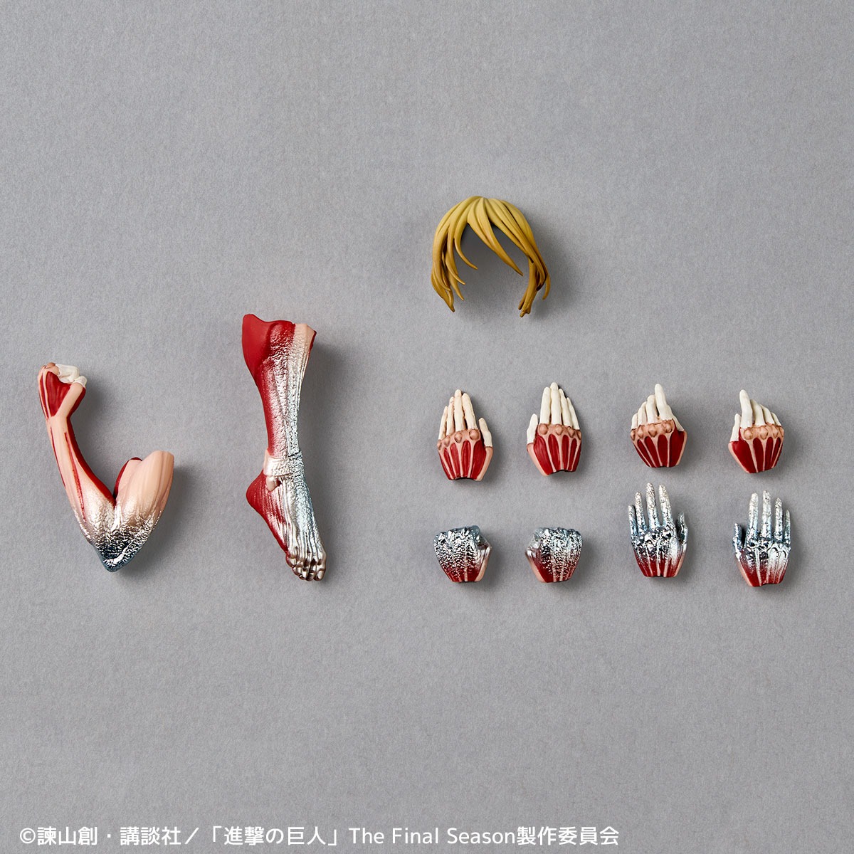 [With Bonus] Revoltech Amazing Yamaguchi Megata no Kyojin / Female Titan - Shingeki no Kyojin By Kaiyodo